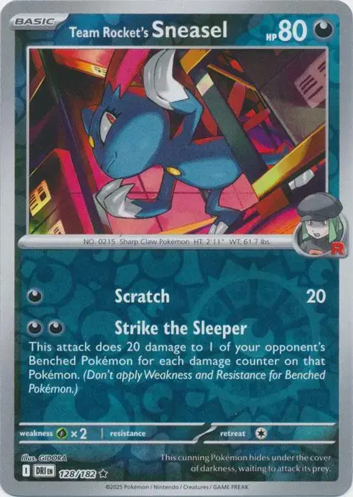 Team Rocket's Sneasel [Reverse Holo]