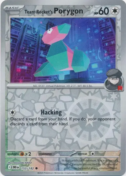 Team Rocket's Porygon [Reverse Holo]