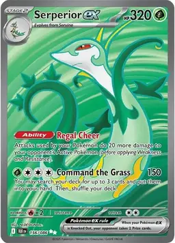 Serperior ex 156 - Pokemon Black Bolt