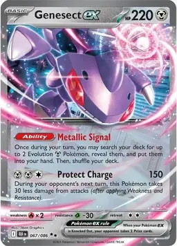 Genesect ex 67 - Pokemon Black Bolt