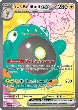 Iono's Bellibolt Ex 172 - Pokemon Journey Together