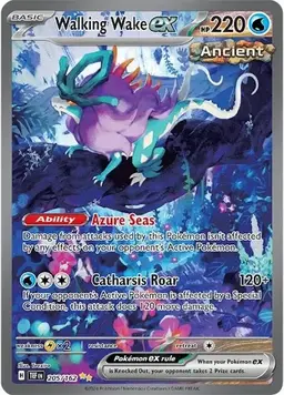 Walking Wake ex 205 - Pokemon Temporal Forces