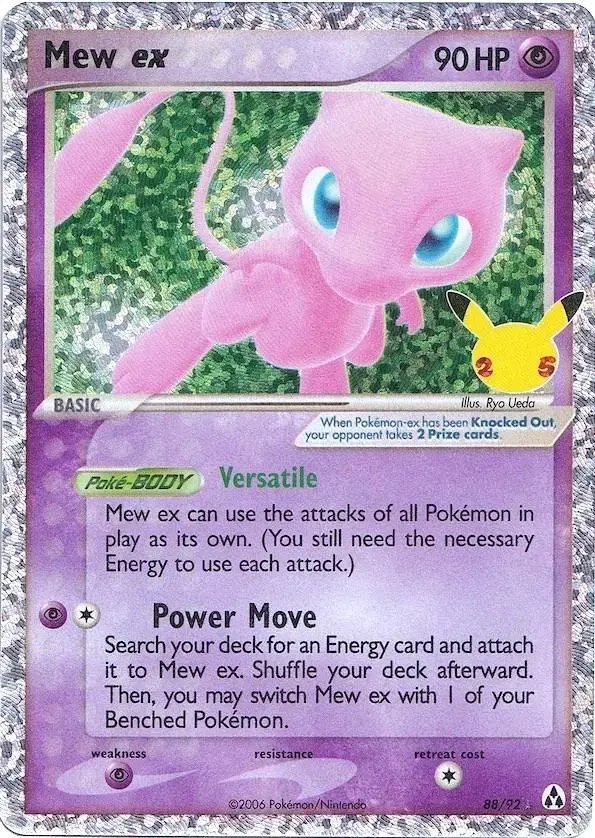 Mew EX - Pokemon Celebrations #88
