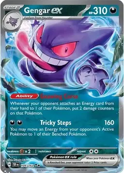 Gengar ex 104 - Pokemon Temporal Forces