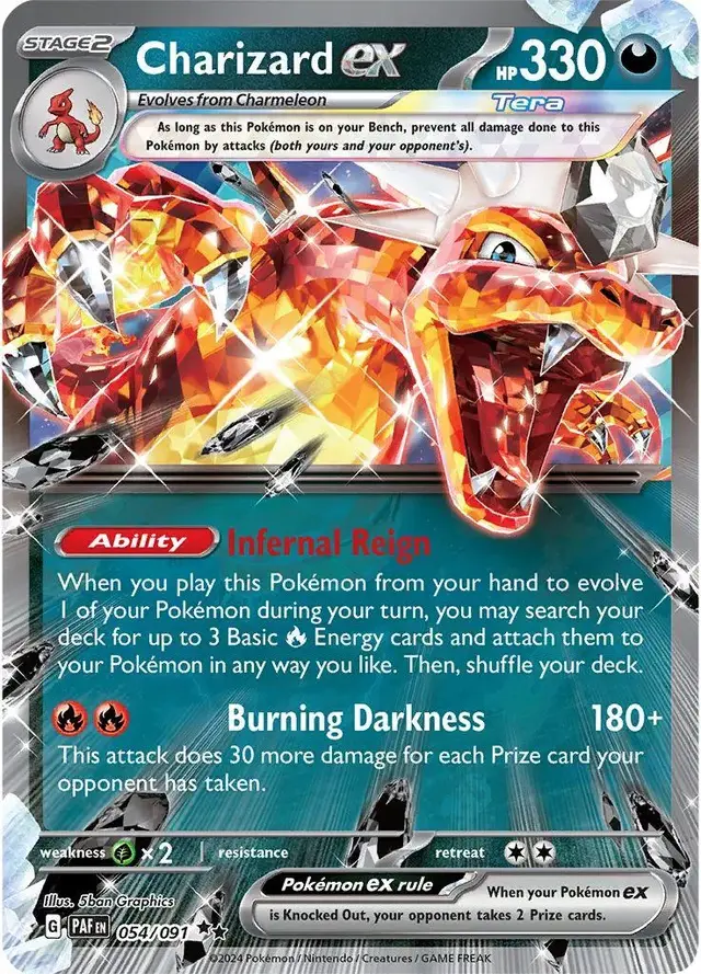 Charizard ex - Pokemon Paldean Fates #54