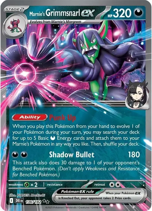Marnie's Grimmsnarl Ex