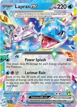 Lapras ex 32 - Pokemon Stellar Crown