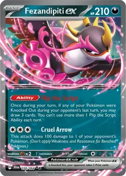 Fezandipiti ex 38 - Pokemon Shrouded Fable
