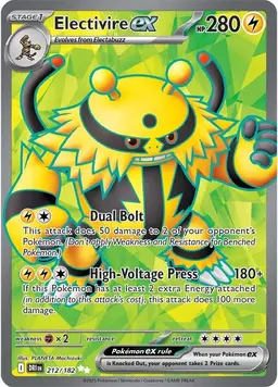 Electivire ex 212 - Pokemon Destined Rivals