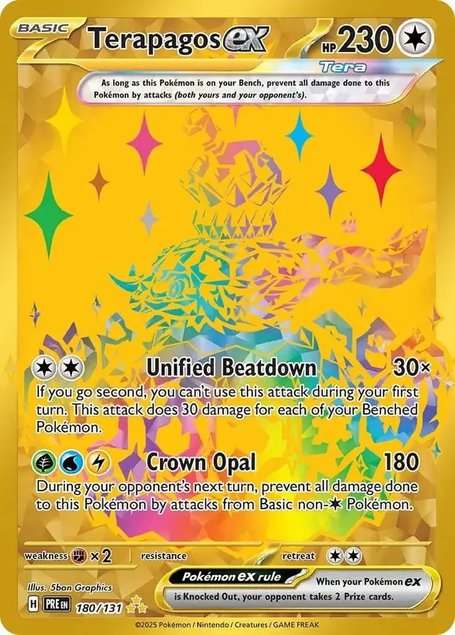pokemon card terapagos ex UR 133/102 sv7 stellar miracle Japanese GLIT Japanese Hobby Shop this collection is a must Terapagos ex - Pokemon Prismatic