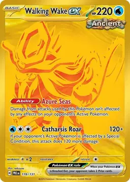 Walking Wake ex 178 - Pokemon Prismatic Evolutions