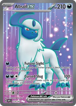 Absol ex 214 - Pokemon Obsidian Flames