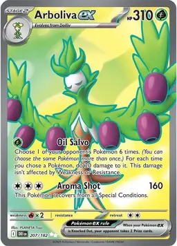 Arboliva ex 207 - Pokemon Destined Rivals