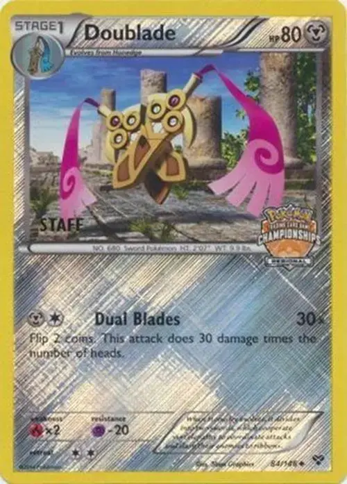 Doublade [Regional Championship Staff] - Pokemon XY #84