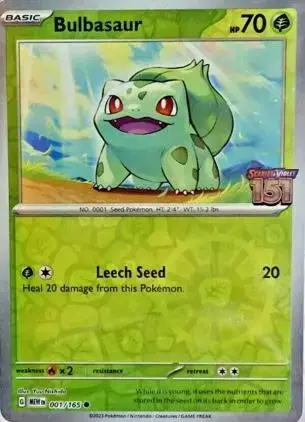 Bulbasaur [Stamped] - Pokemon Scarlet & Violet 151 #1