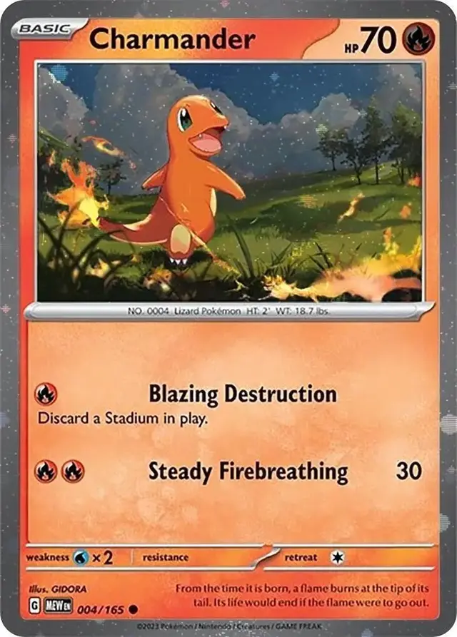 Charmander [Cosmos Holo] - Pokemon Scarlet & Violet 151 #4