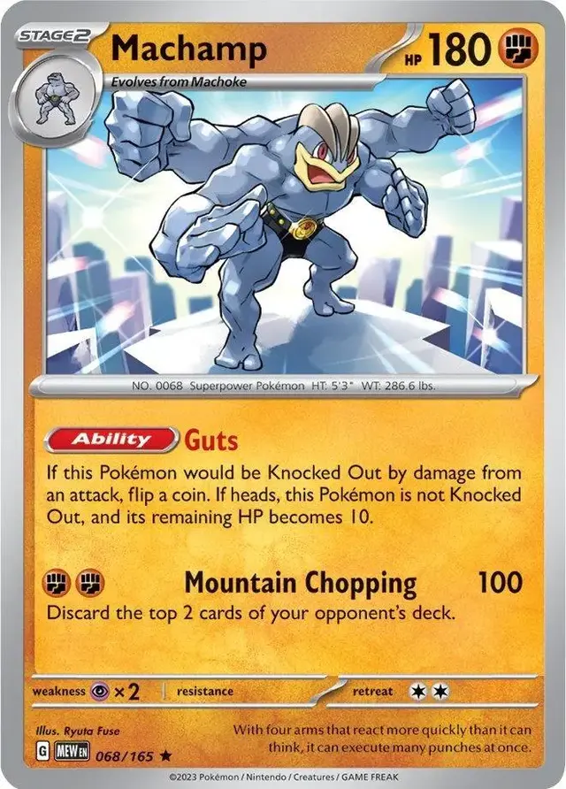 Machamp [Holo] - Pokemon Scarlet & Violet 151 #68