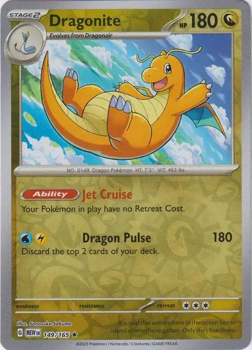 Dragonite [Reverse Holo]