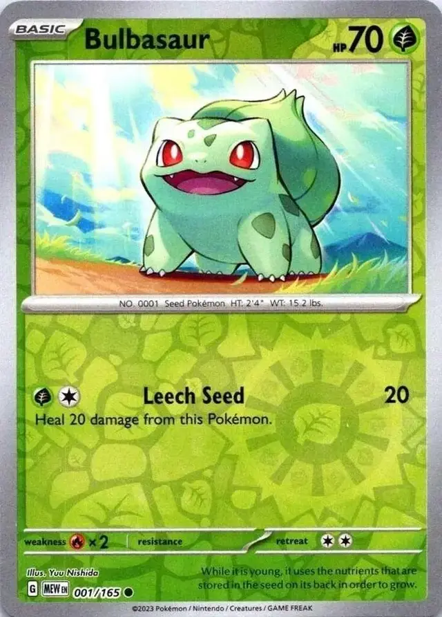 Bulbasaur [Reverse Holo] - Pokemon Scarlet & Violet 151 #1