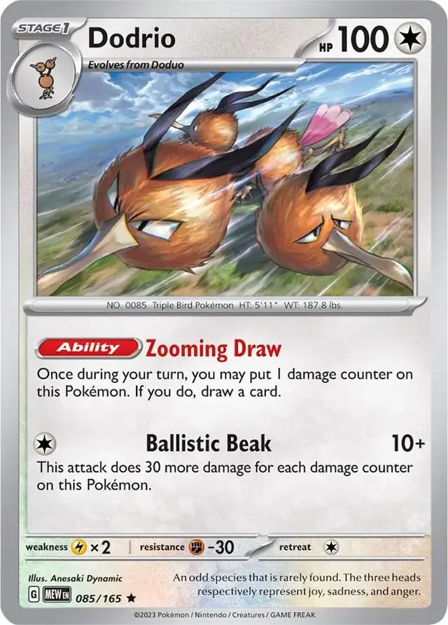 Dodrio - Pokemon Scarlet & Violet 151 #85