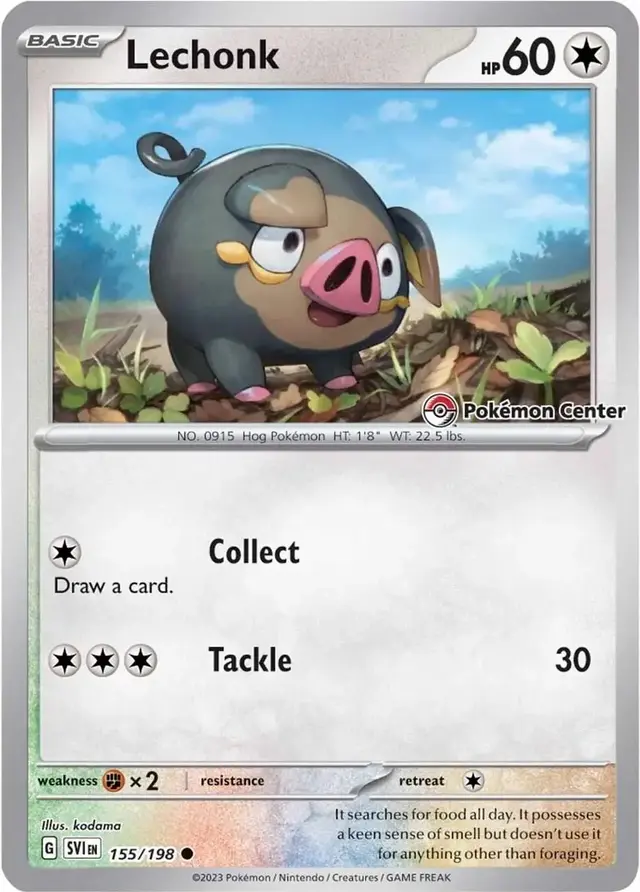 Lechonk [Pokemon Center]