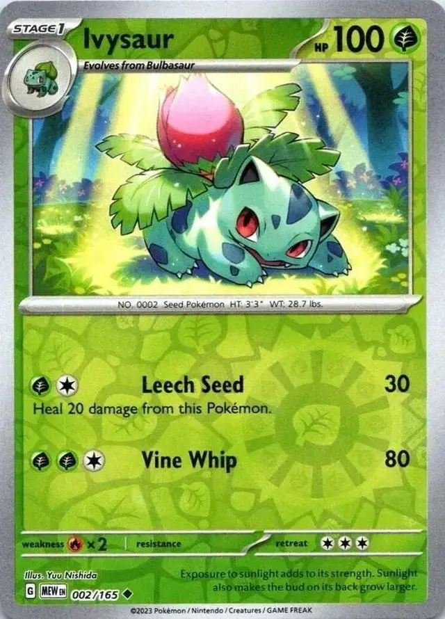 Ivysaur [Reverse Holo] - Pokemon Scarlet & Violet 151 #2