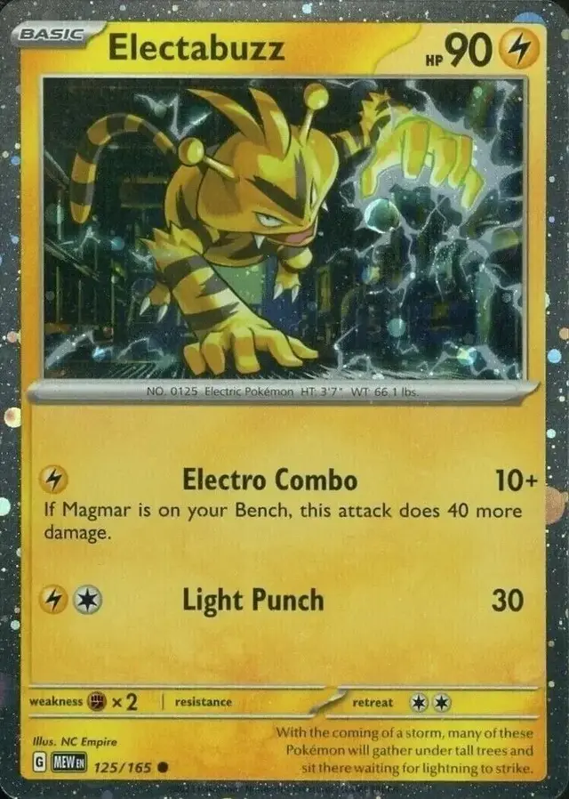 Electabuzz [Cosmos Holo]