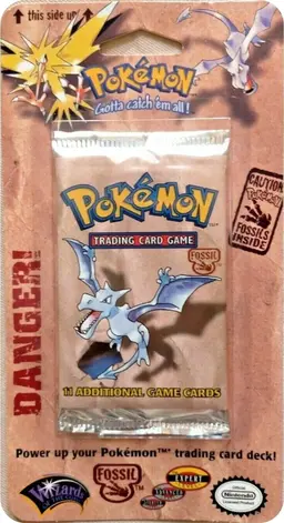 Blister Pack - Pokemon Fossil