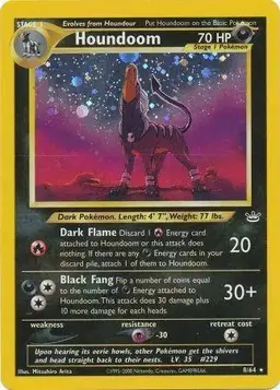 Houndoom - Pokemon Neo Revelation