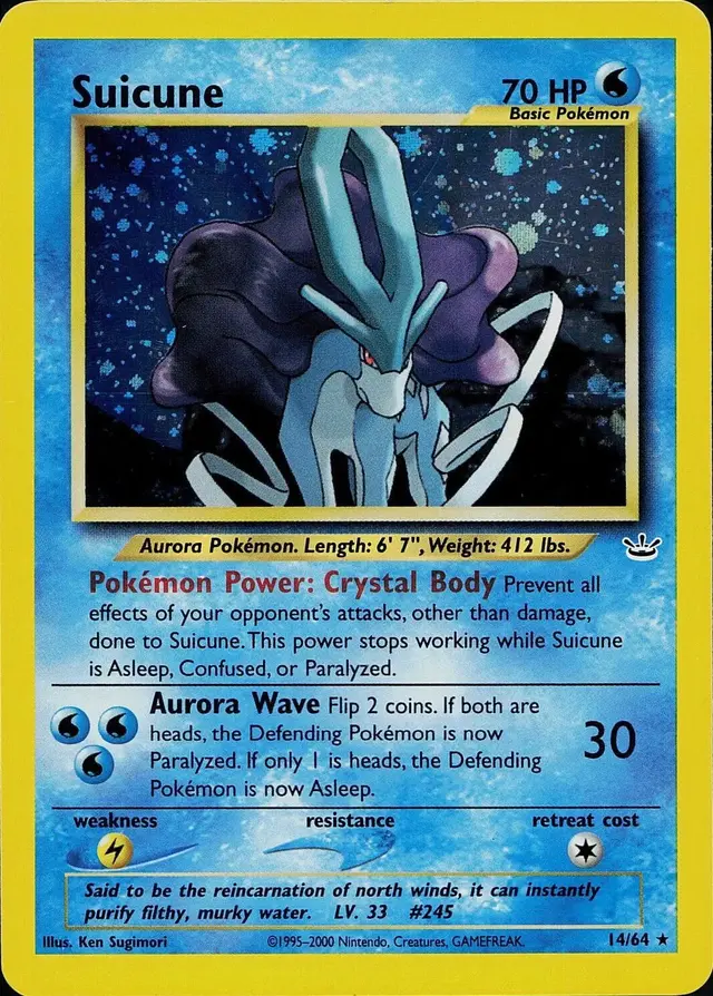 Suicune - Pokemon Neo Revelation #14