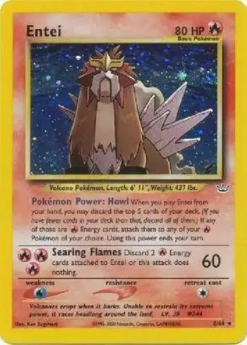 Entei - Pokemon Neo Revelation #6