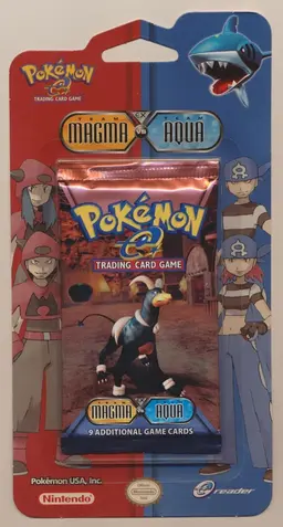 Blister Pack - Pokemon Team Magma & Team Aqua