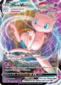 Mew VMAX 114 - Pokemon Fusion Strike