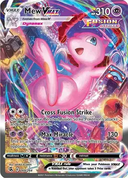 Mew VMAX #269 - Pokemon Fusion Strike