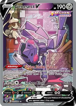 Genesect V 255 - Pokemon Fusion Strike