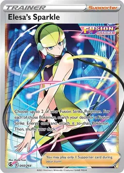Elesa's Sparkle 260 - Pokemon Fusion Strike