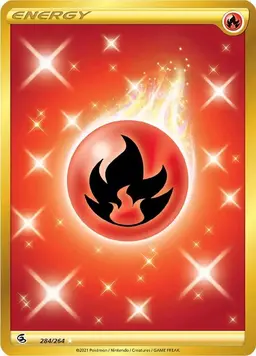 Fire Energy 284 - Pokemon Fusion Strike