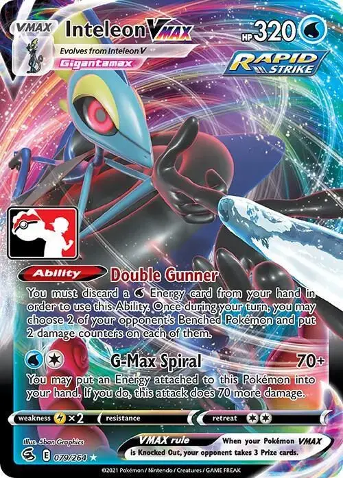 Inteleon VMAX [Prize Pack] - Pokemon Prize Pack Series #79