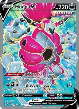 Hoopa V 253 - Pokemon Fusion Strike