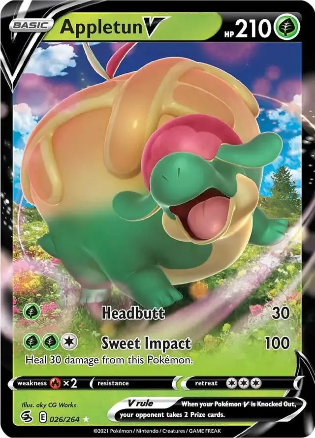 Appletun V - Pokemon Fusion Strike #26