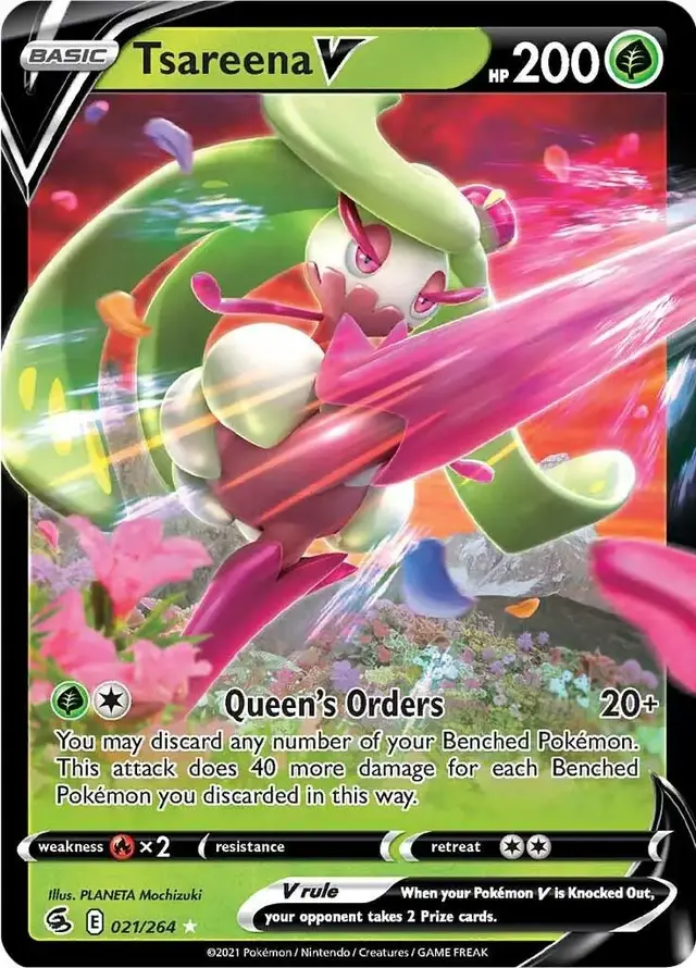 Tsareena V - Pokemon Fusion Strike #21