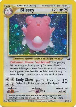 Blissey - Pokemon Neo Revelation #2