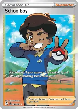 Schoolboy 261 - Pokemon Fusion Strike