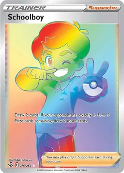 Schoolboy 276 - Pokemon Fusion Strike