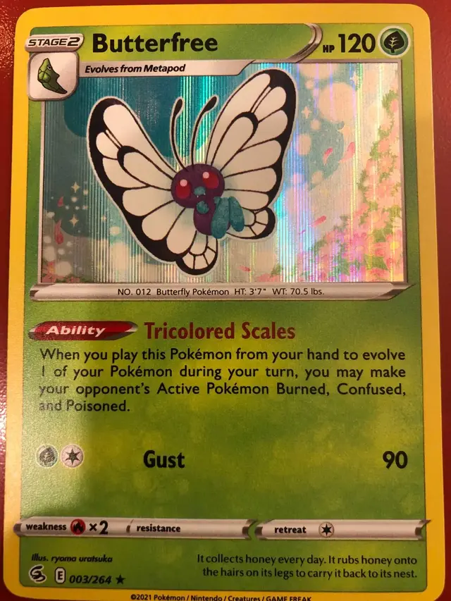 Butterfree [Holo] - Pokemon Fusion Strike #3