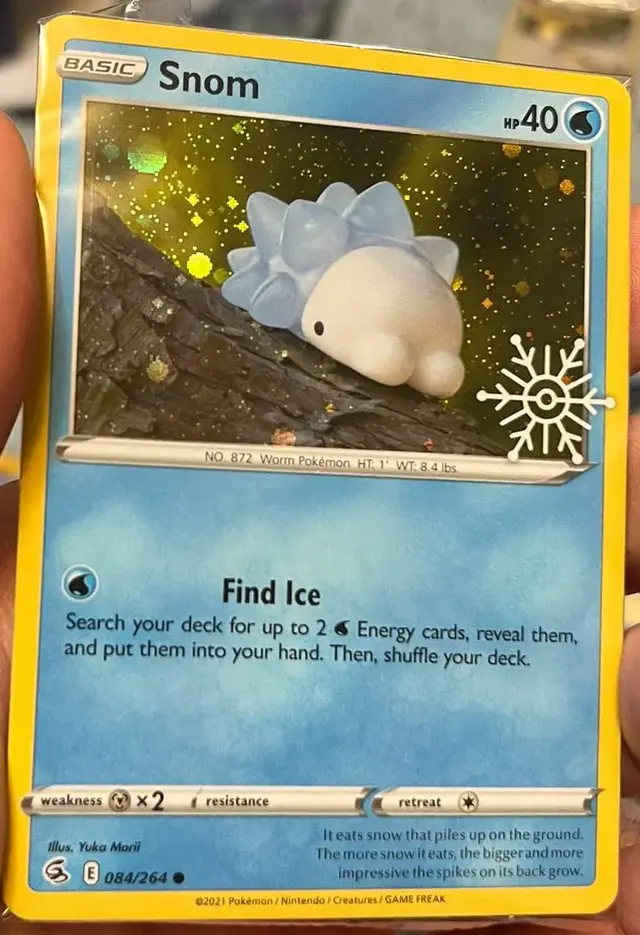 Snom [Snowflake Stamp] - Pokemon Fusion Strike #84