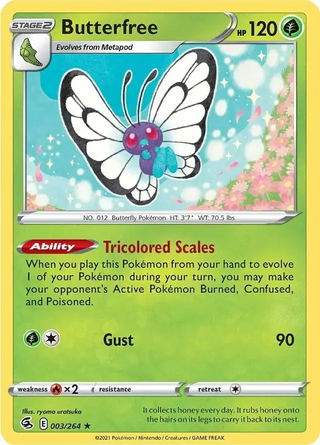 Butterfree #3 - Pokemon Fusion Strike