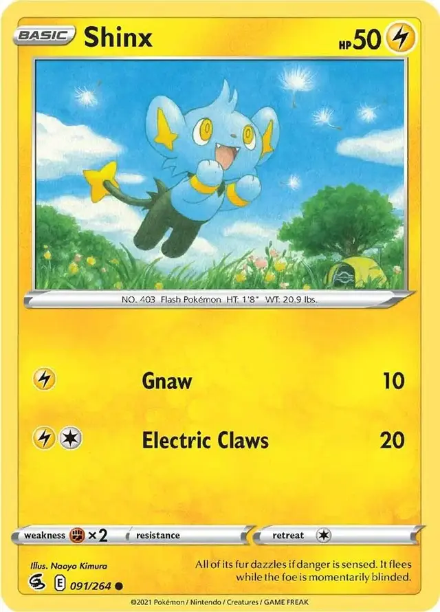 Shinx #91 - Pokemon Fusion Strike