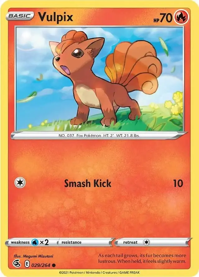 Vulpix - Pokemon Fusion Strike #29