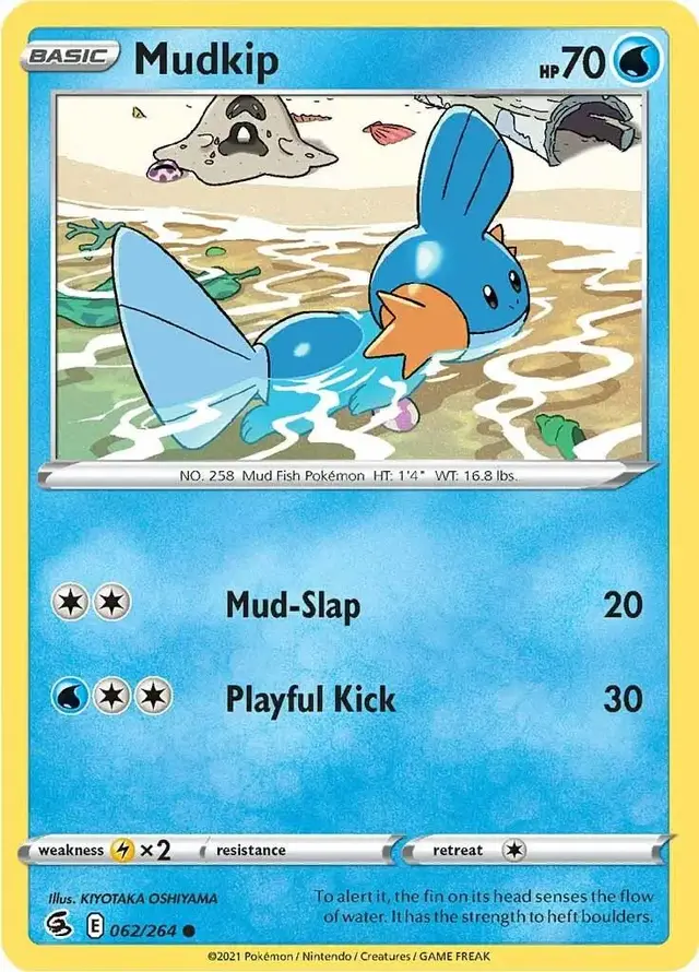 Mudkip - Pokemon Fusion Strike #62